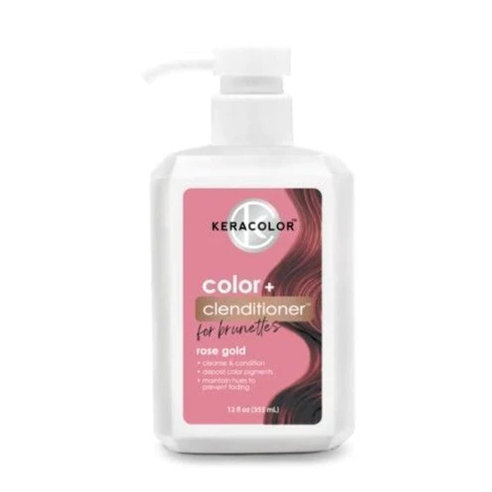 Keracolor Clenditioner Rose Gold for Brunette 355ml