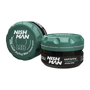 Nish Man M8 Series Hair Styling Matte Wax 100ml