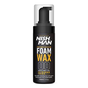 Nish Man Hair Styling Foam Wax 150ml
