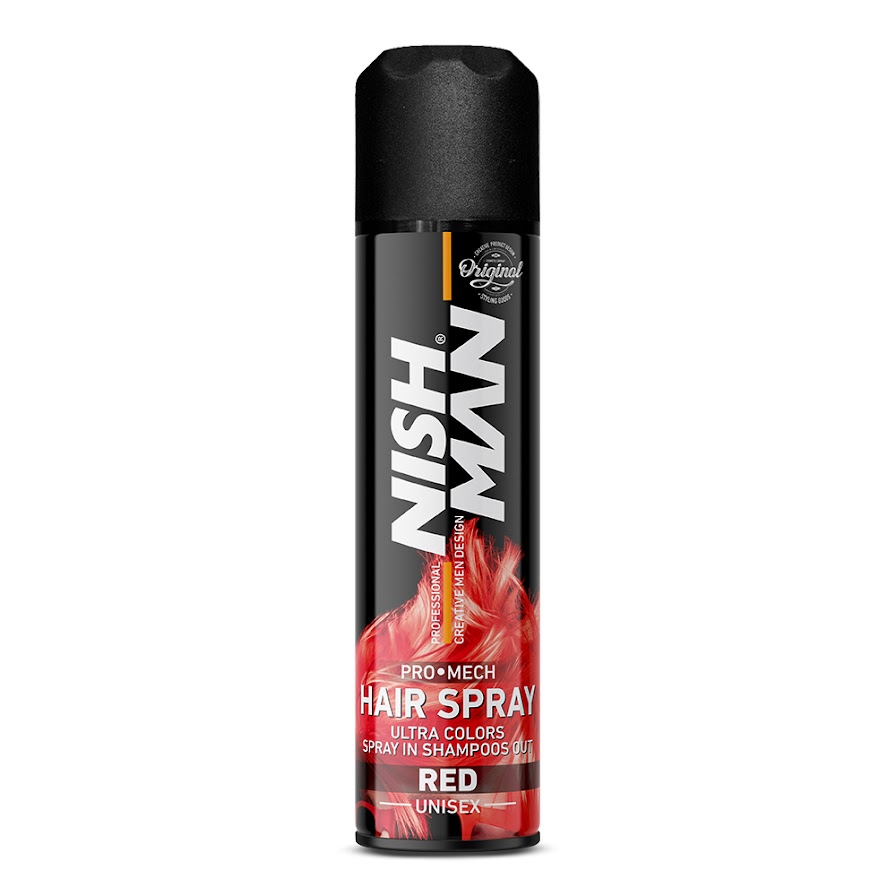 Nish Man Mech Spray - Red 150ml