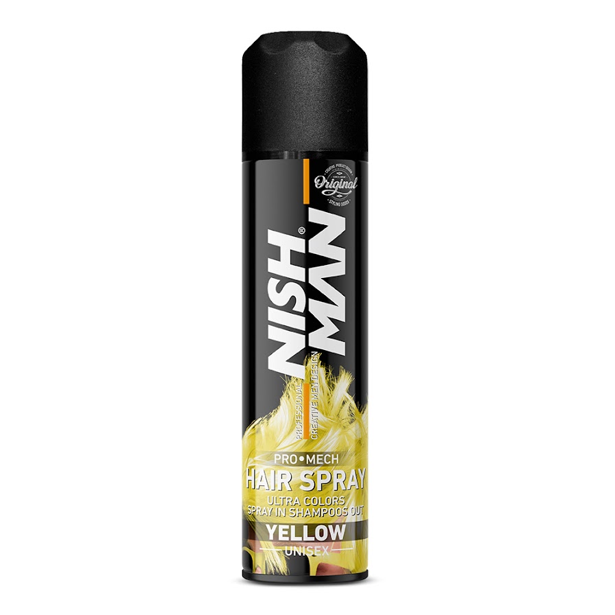Nish Man Mech Spray - Yellow 150ml