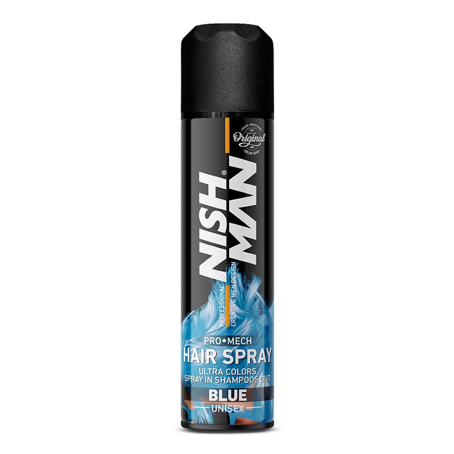 Nish Man Mech Spray - Blue 150ml