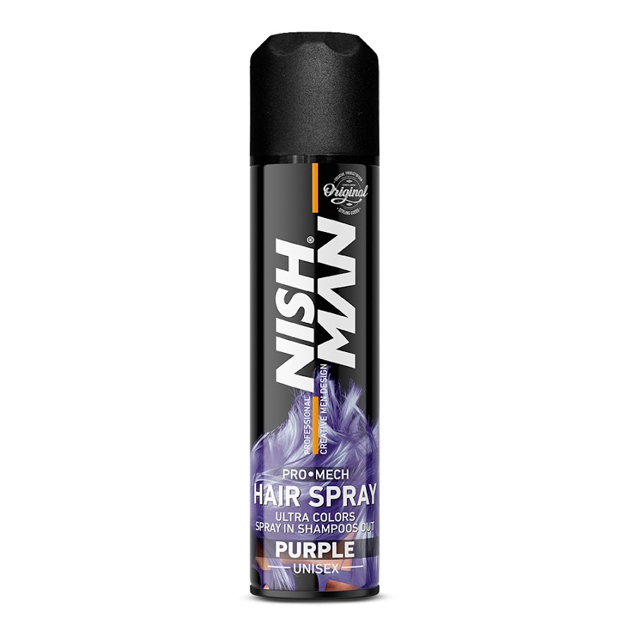 Nish Man Mech Spray - Purple 150ml