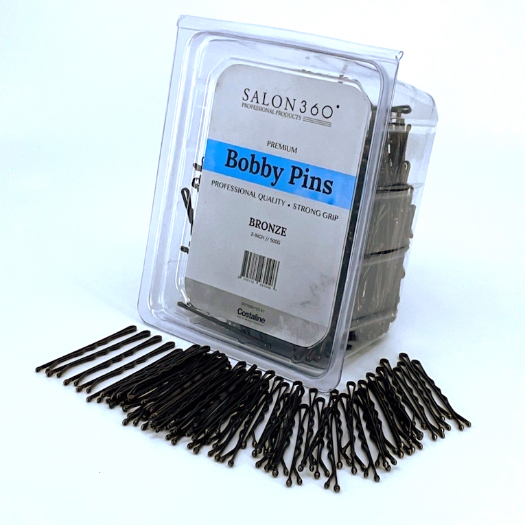 Salon360 Bobby Pins Bronze 500 Grams 5cm