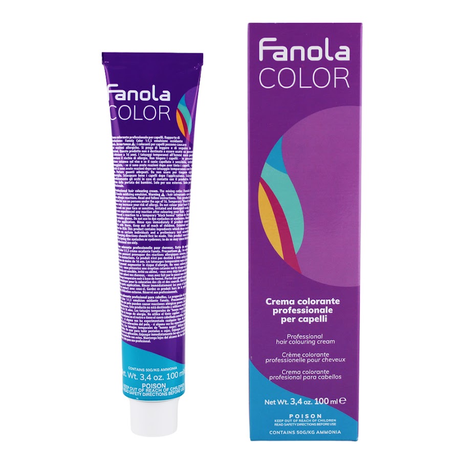 Fanola Hair Colour Blue Black 1.10 100ml