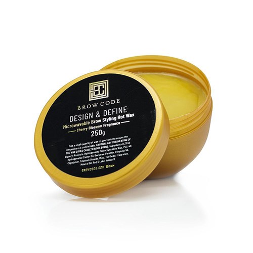 Brow Code Gold Hot Wax Microwavable 250g