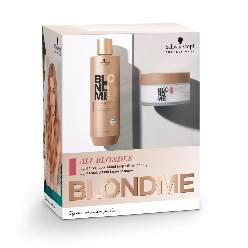 Schwarzkopf Blondme Duo All Blondes Light Shampoo & Treatment