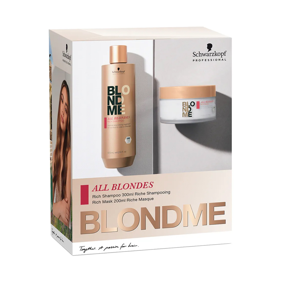 Schwarzkopf Blondme Duo All Blondes Rich Shampoo & Treatment