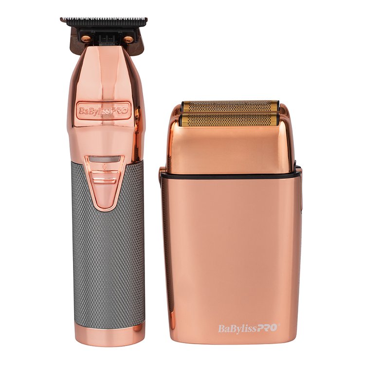 BabylissPro Duo Rose T-Outliner & Shaver 900863