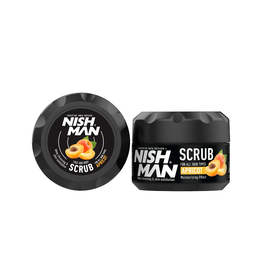 Nish Man Face Scrub Apricot 300ml