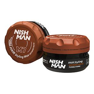 Nish Man M7 Hair Styling Matte Wax 100ml