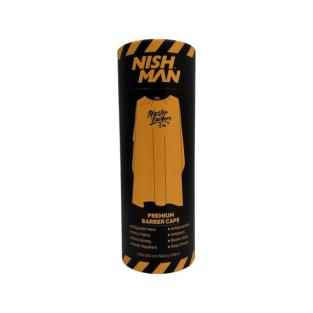 Nish Man Barber One Cape - Yellow