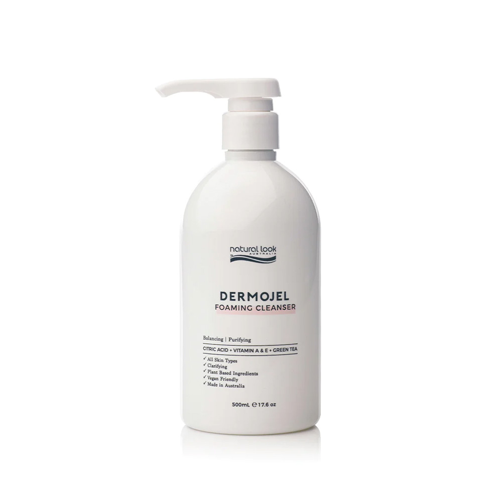 Natural Look Skincare Dermojel Foaming Cleanser 500ml