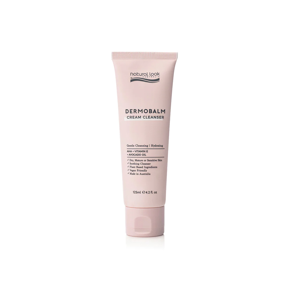 Natural Look Skincare Dermobalm Cream Cleanser 125ml