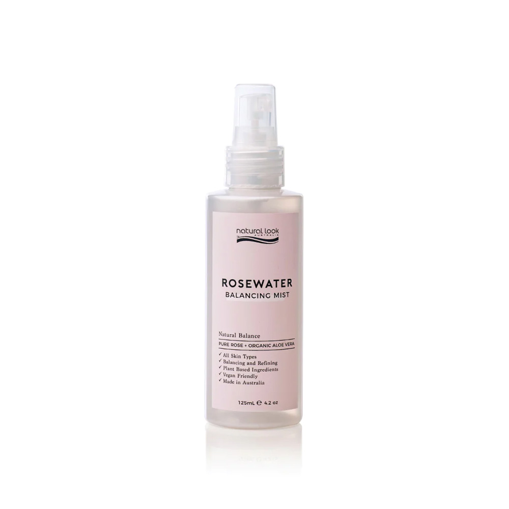 Natural Look Skincare Rosewater Balancing Mist 125ml