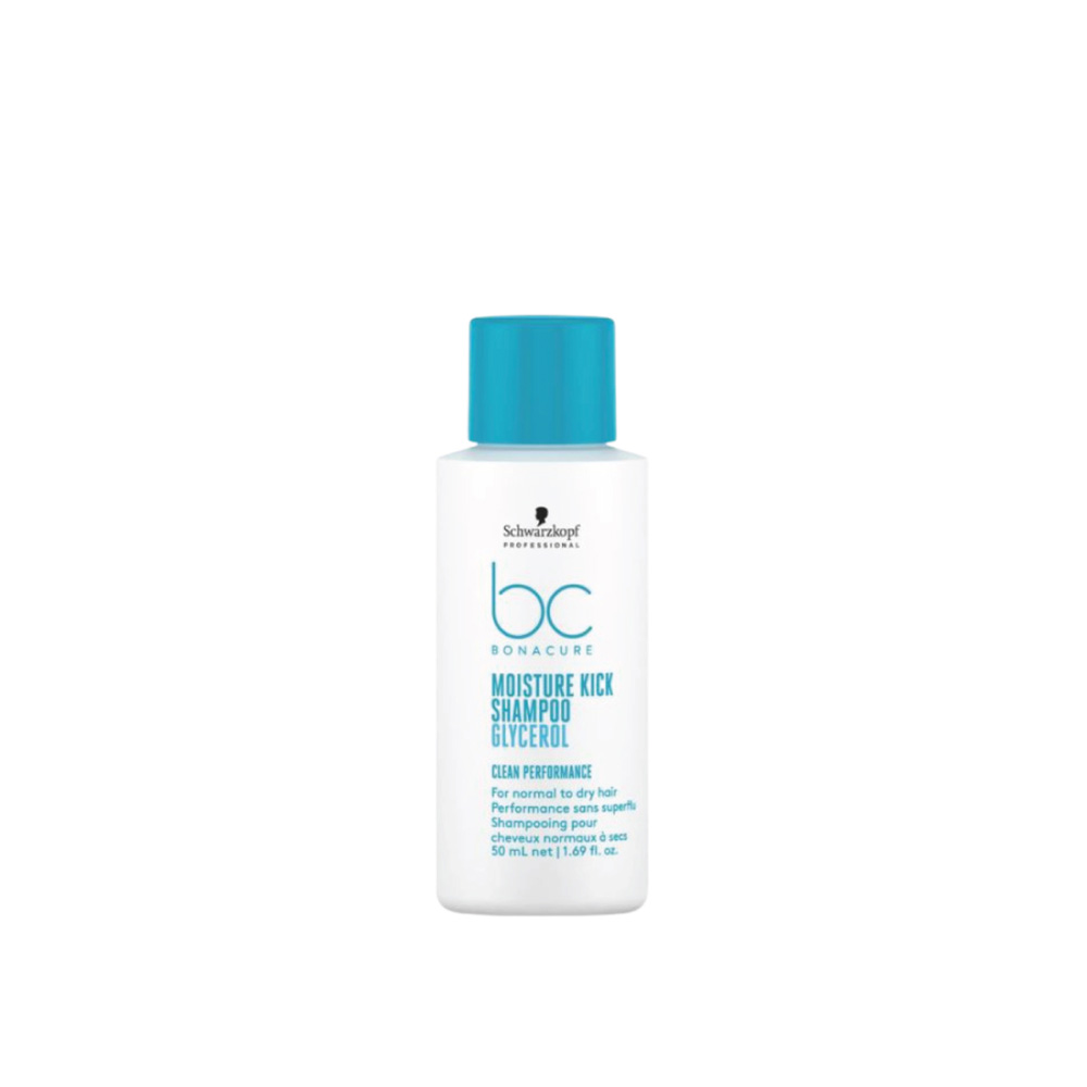 Schwarzkopf Bonacure Clean Moisture Kick Shampoo 50ml