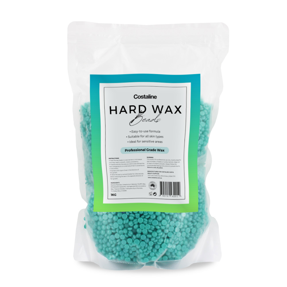 Costaline Hard Wax Beads Green 1kg
