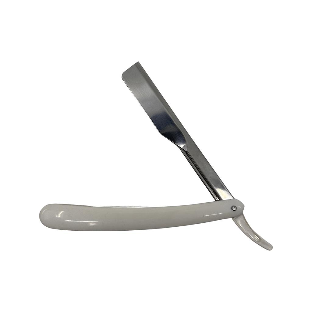 Costaline Standard White Plastic Barber Razor #5