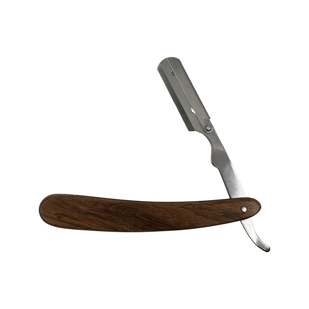 Costaline Wood & Silver Barber Razor #1