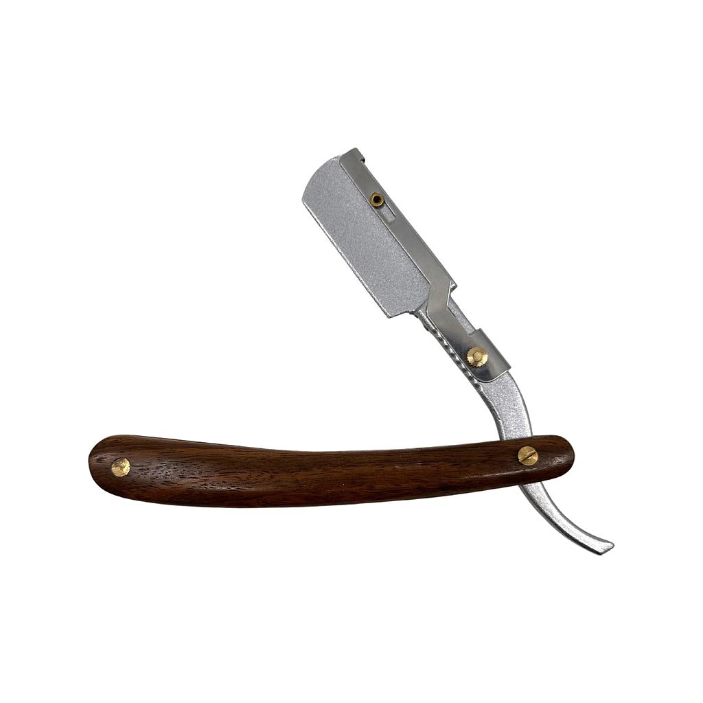 Costaline Wood & LUX Silver Barber Razor #4