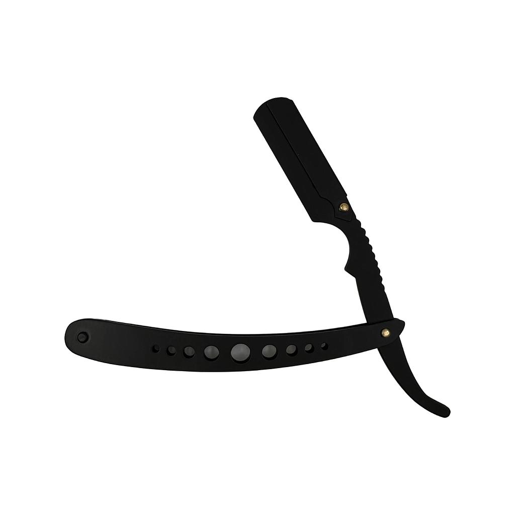 Costaline All Black Matte Hole Barber Razor #3