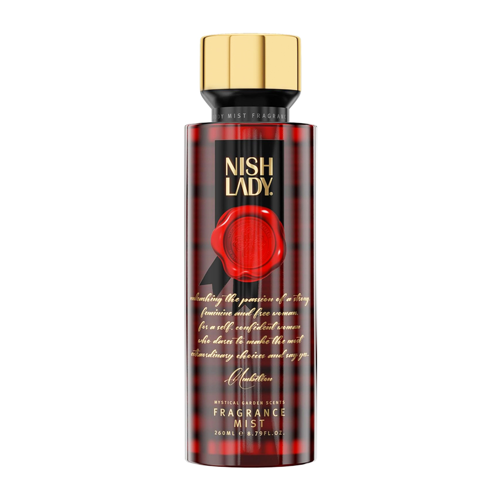 Nish Lady Body Mist Ambition 260ml