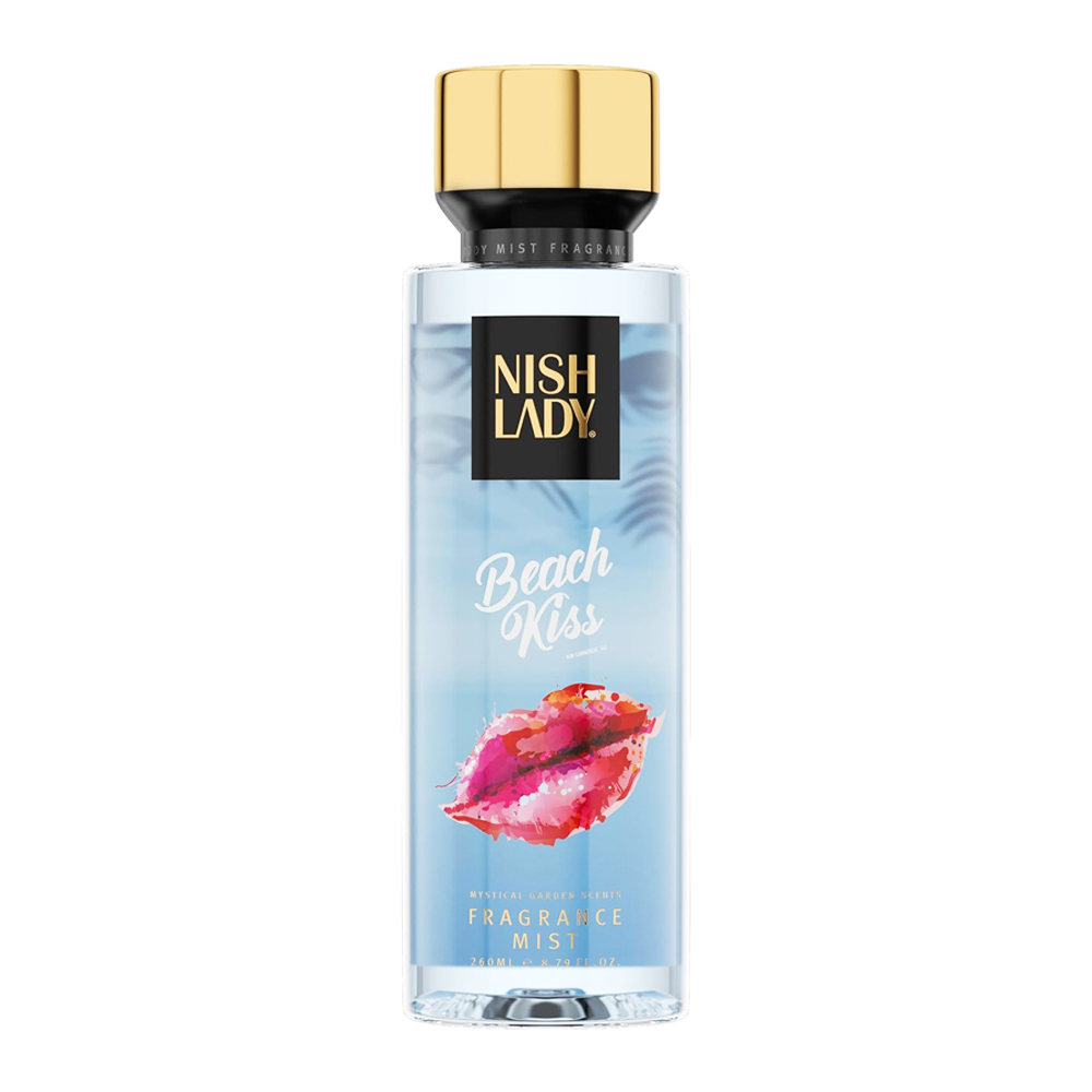 Nish Lady Body Mist Beach Kiss 260ml