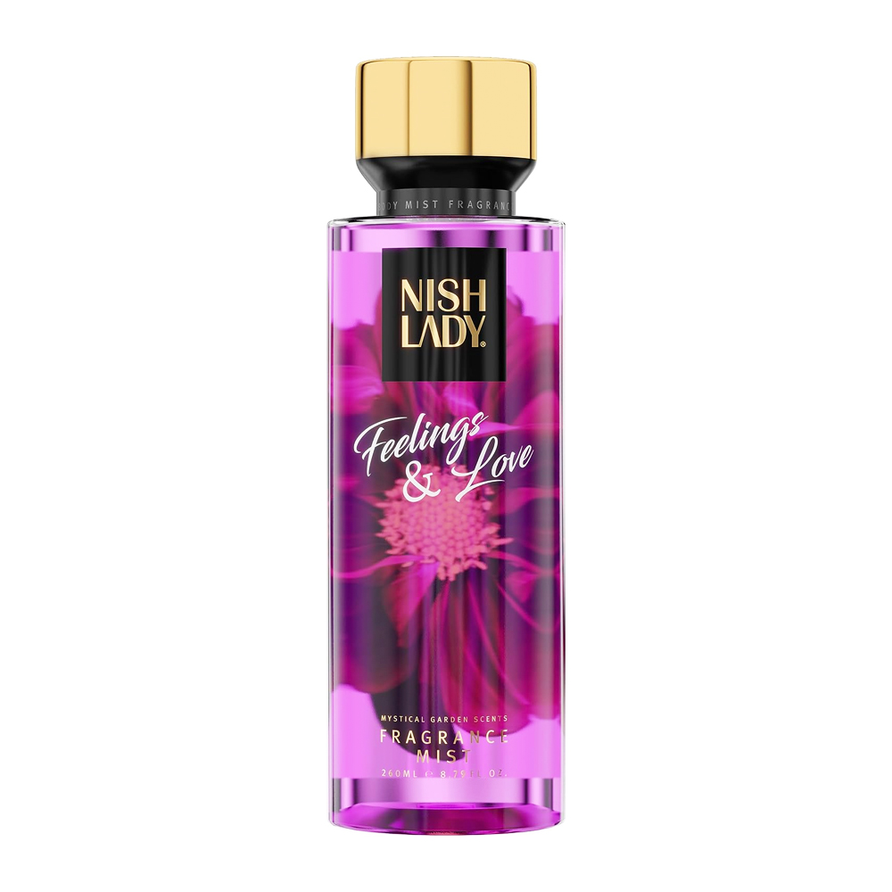 Nish Lady Body Mist Feelings & Love 260ml