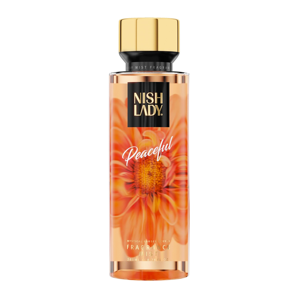 Nish Lady Body Mist Peaceful 260ml