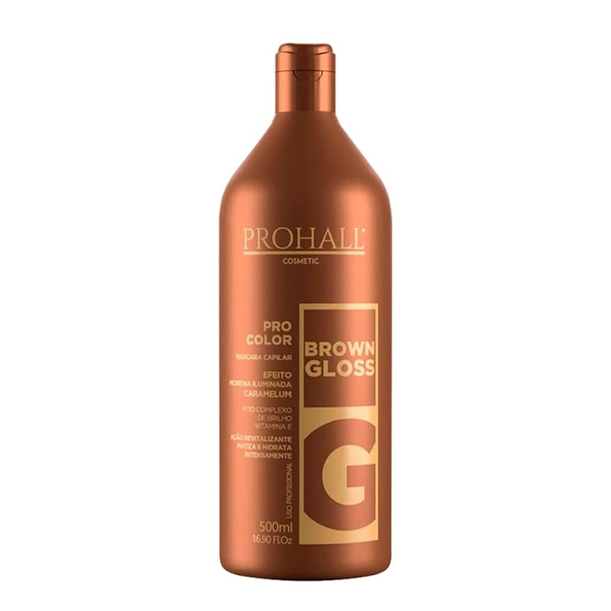 Prohall Brown Gloss Matizer Mask 500ml