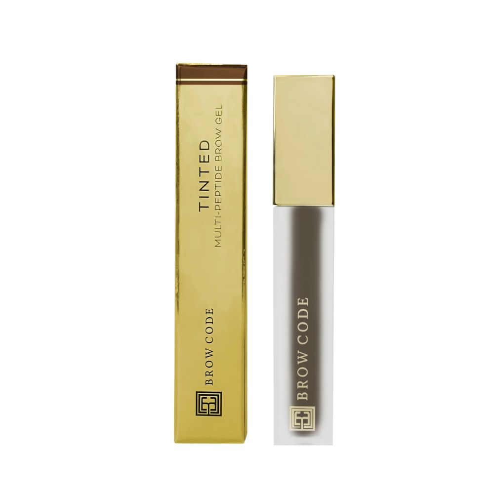 Brow Code Tinted Multi-Peptide Brow Gel - Chocolate