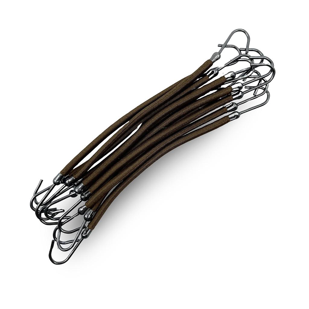 Costaline Upstyle Elastic Brown 10pc