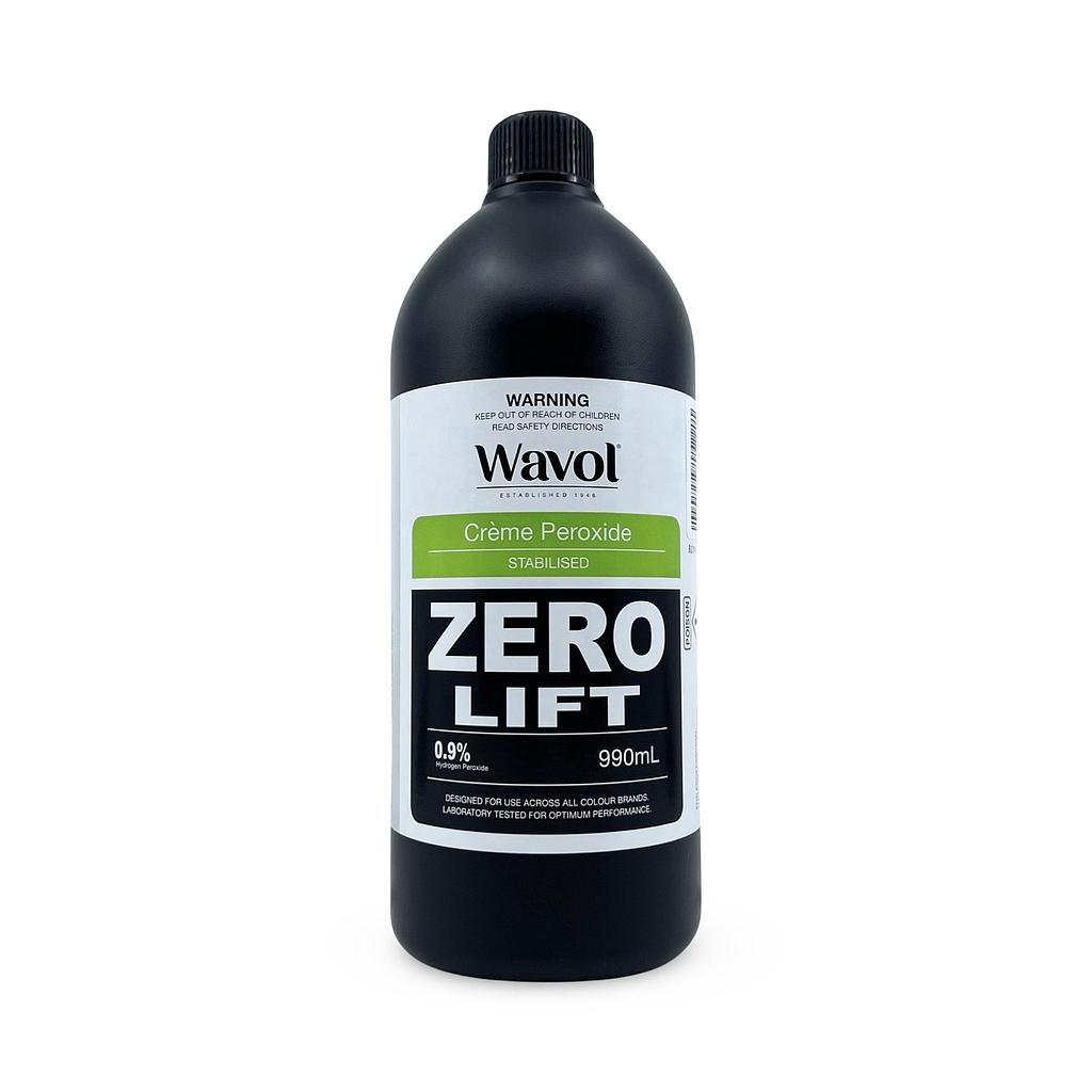 Wavol Creme Peroxide Zero Lift 0.9% 3Vol 990ml