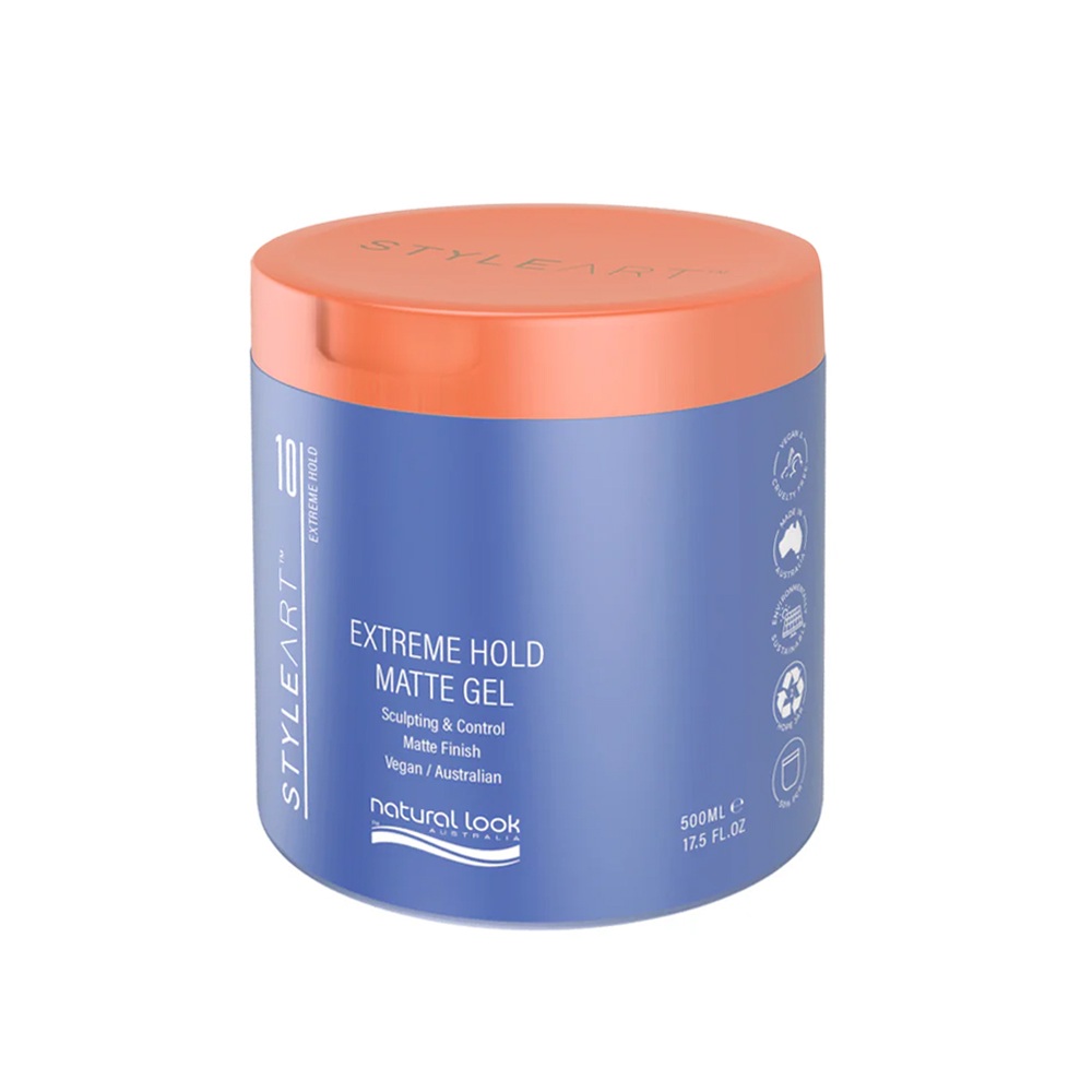 Natural Look StyleArt Extreme Hold Matte Gel 500ml