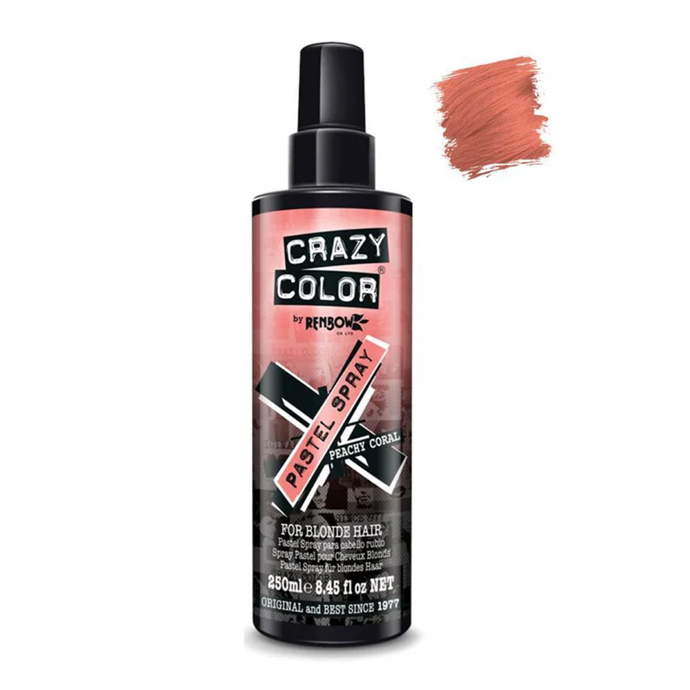 Crazy Color Pastel Spray Peachy Coral 250ml