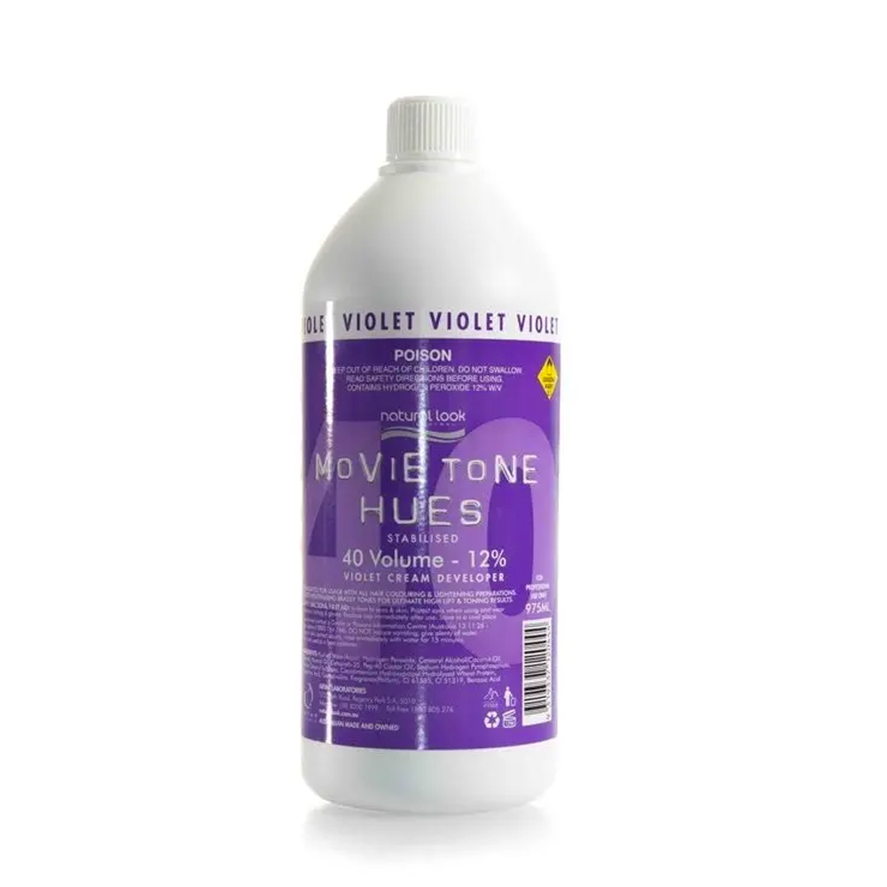 Natural Look Creme Violet Peroxide 40 Vol 975ml