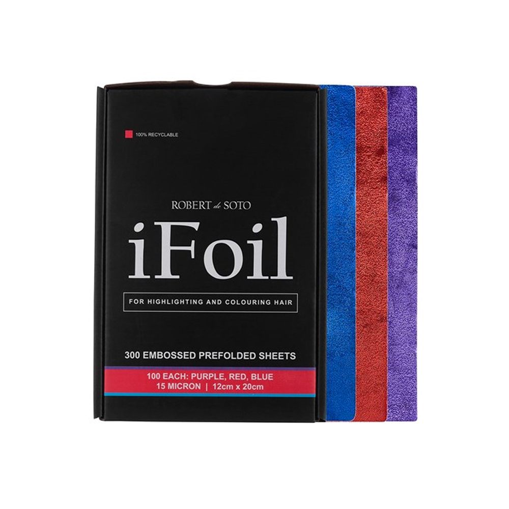 iFoil 300 Embossed Prefolded Sheets 3 Colours