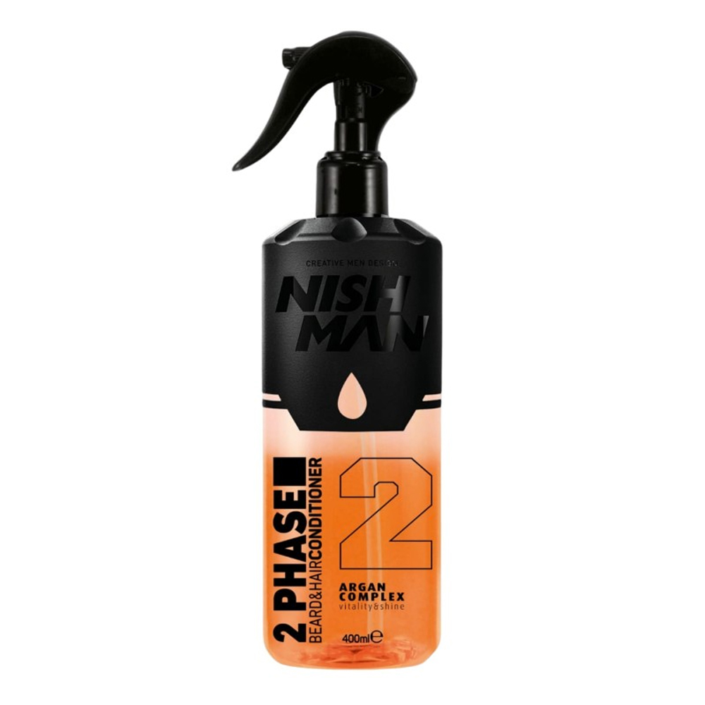 Nish Man Beard & Hair 2 Phase Conditioner 02 Argan Complex 400ml