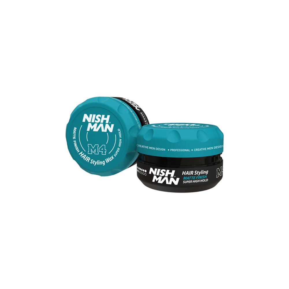 Nish Man M4 Series Matte Finish Super High Hold Wax Pocket Size 30ml