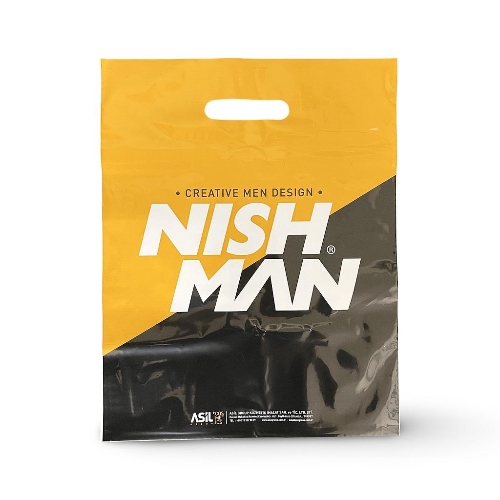 Nish Man Plastic Bags Large 50pcs