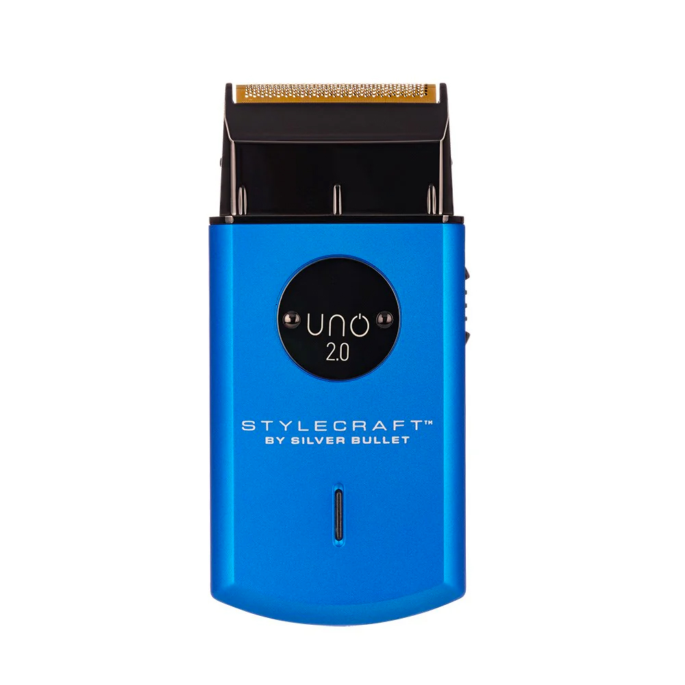 StyleCraft By Silver Bullet Uno 2.0 Shaver Blue