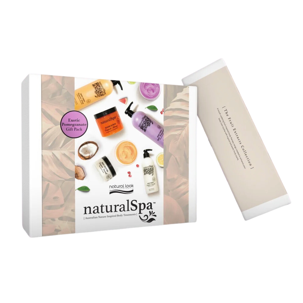 Natural Look Natural Spa Exotic Pomegranate Gift Pack 16/EPGP