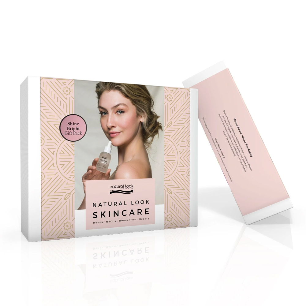 Natural Look Shine Bright Skincare Gift Pack 19/SBGP