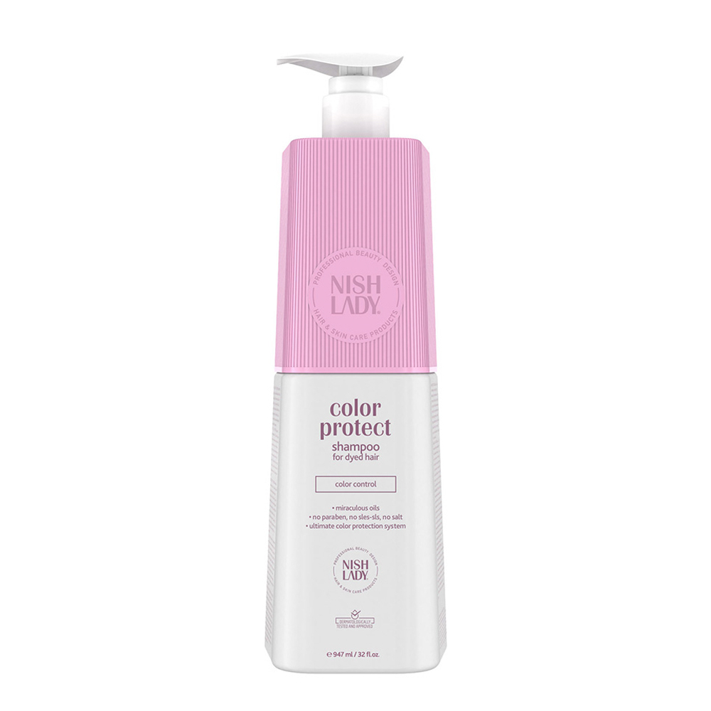 Nish Lady Color Protect Shampoo 947ml