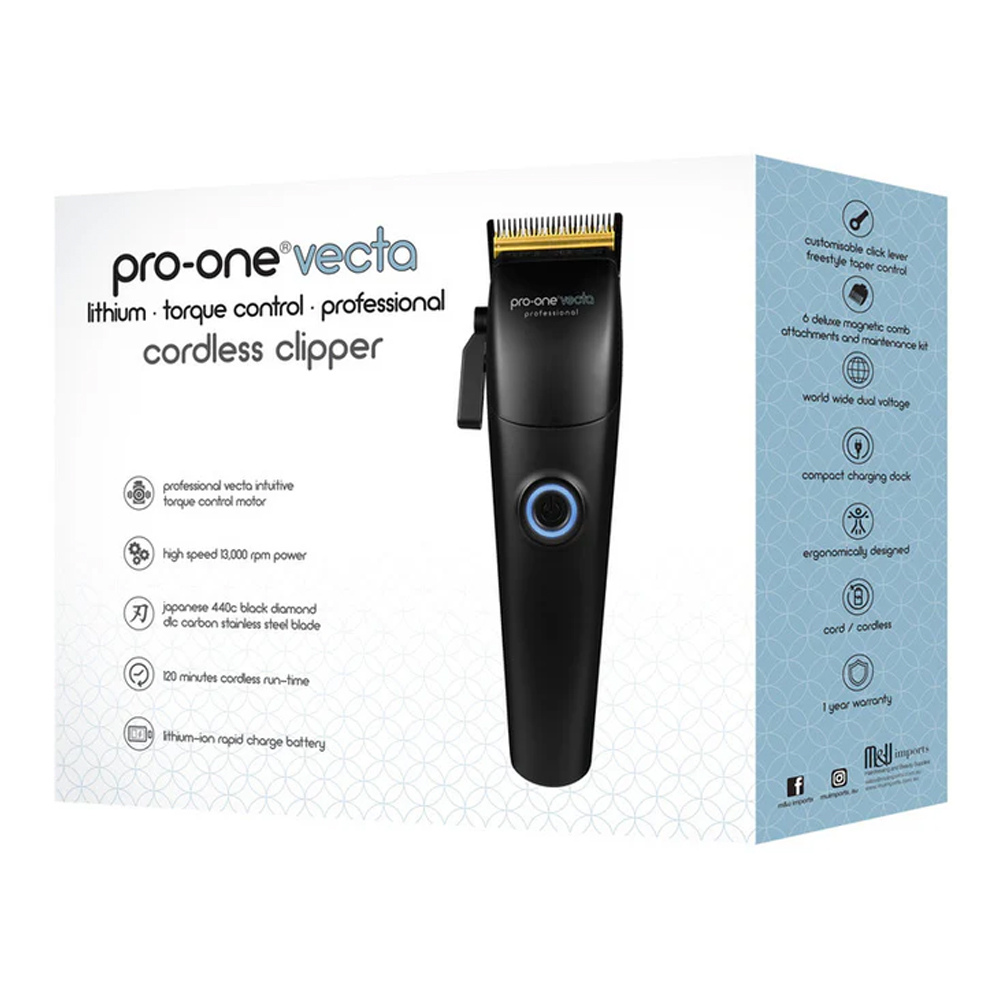 Pro-One Vecta Cordless Clipper