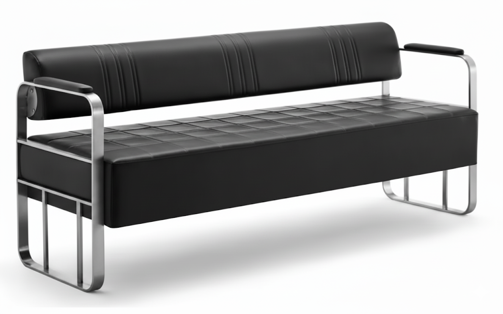 Costaline Waiting Chair Black