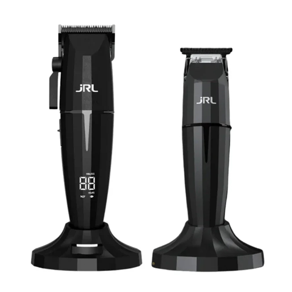 JRL Onyx Collection Kit I Black Duo Clipper & Trimmer