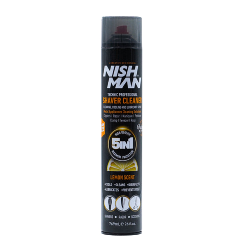Nish Man Shaver Cleaner 5-in-1 Lemon Scent 769ml