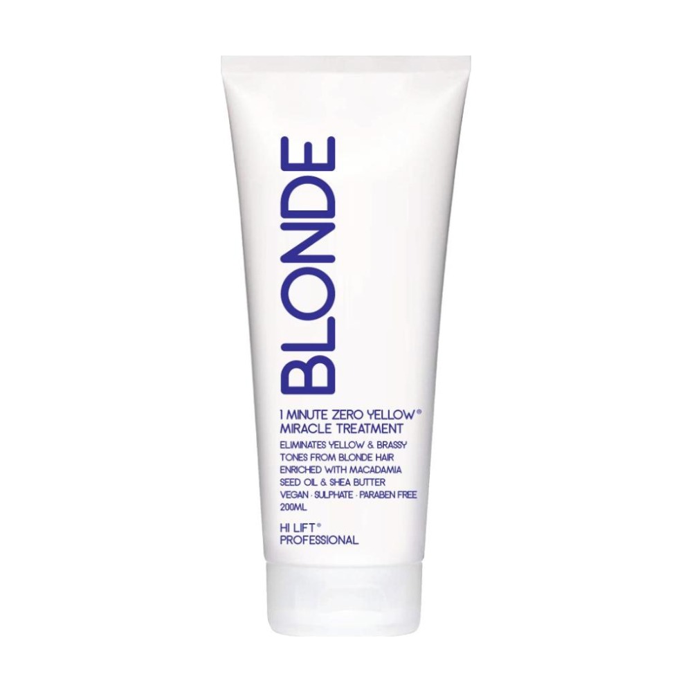 Hi Lift True Blonde 1 Minute Zero Yellow Treatment 200ml