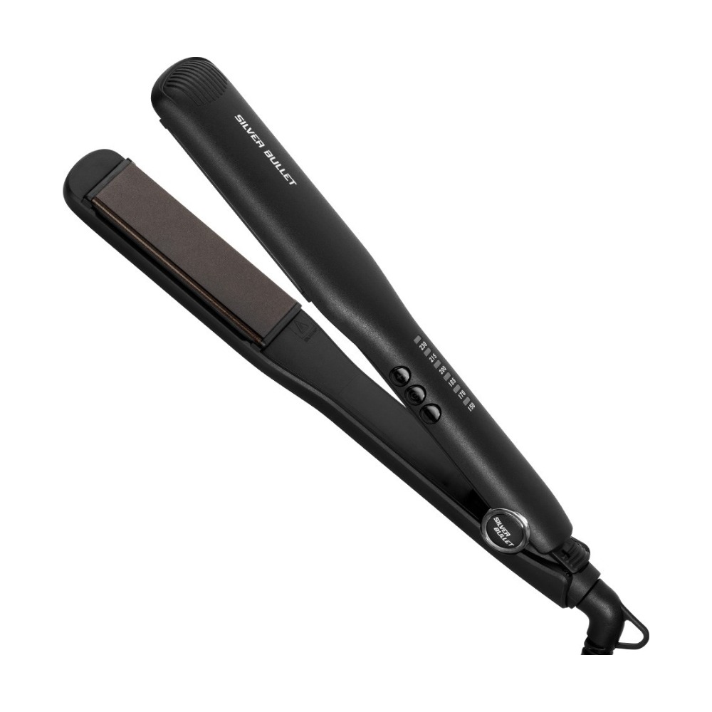 Silver Bullet Keratin 230 Ceramic & Tourmaline Wide Plate 37mm Hair Straightener 900424